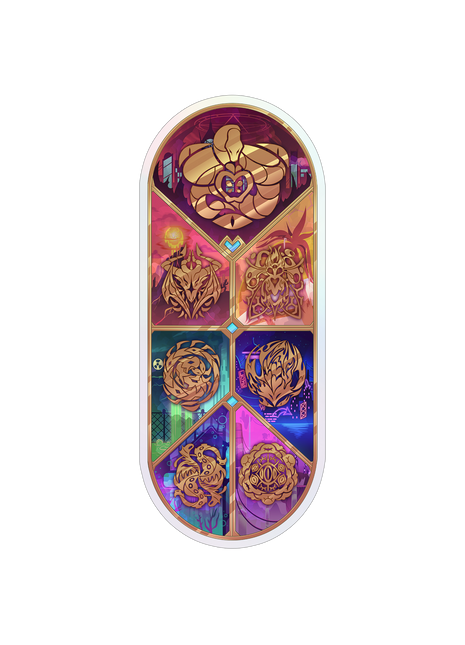 Hell Rings Holographic sticker *LIMITED STOCK*