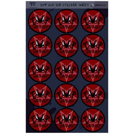 IMP Gud Job Sticker Sheet *LIMITED STOCK*