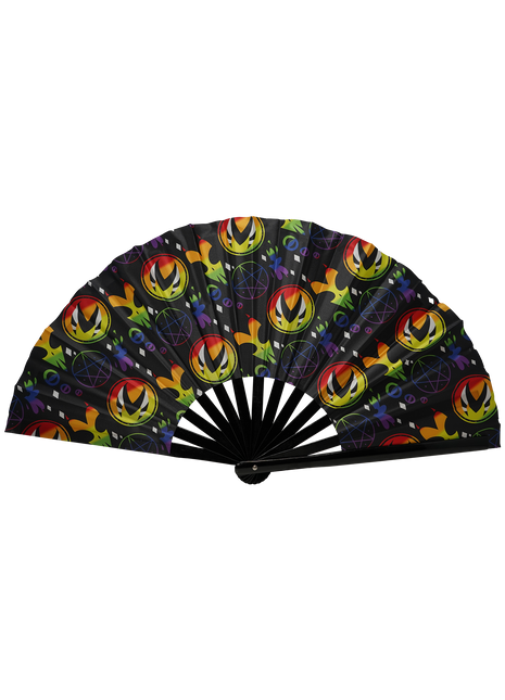 Helluva Boss Pride Logo - Clacker Fan *LIMITED STOCK*