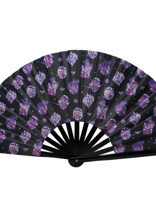 Helluva Boss Pattern Clacker Fan *LIMITED STOCK*