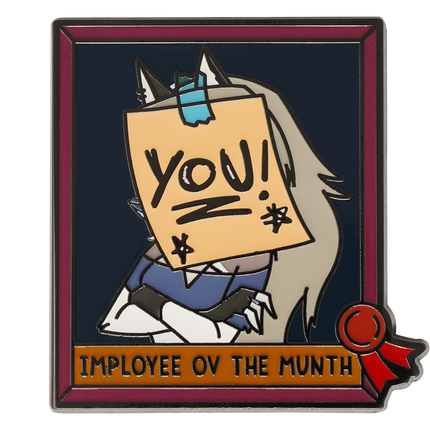 Employee of the Month Enamel Pin *LIMITED STOCK*