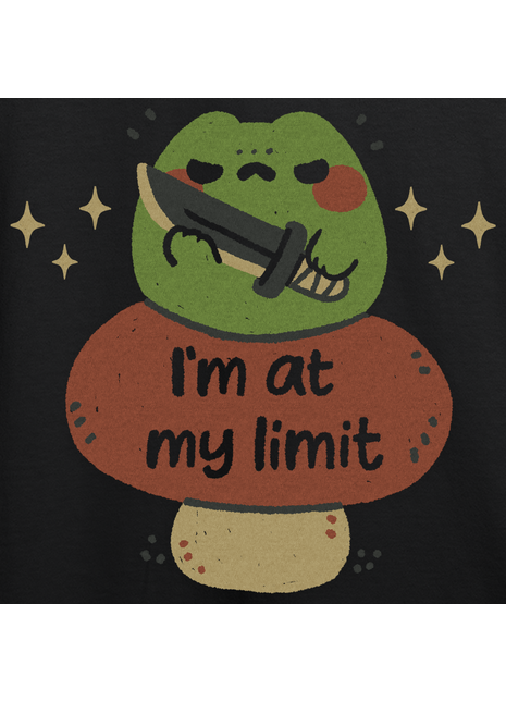Funny Frog I'm at my limit *PRE-ORDER*