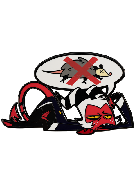 Spring Broken - I am NOT a Possum - Oversize Enamel Pin