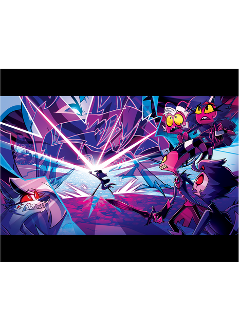 Ice Battle - Poster Print