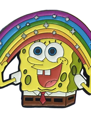 Imagination! - SpongeBob Squarepants Enamel Pin