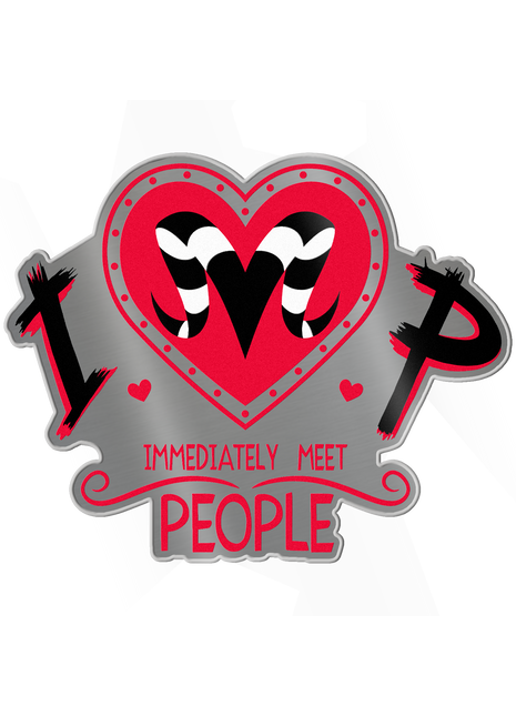 Immediately Meet People Pin *LIMITED STOCK*