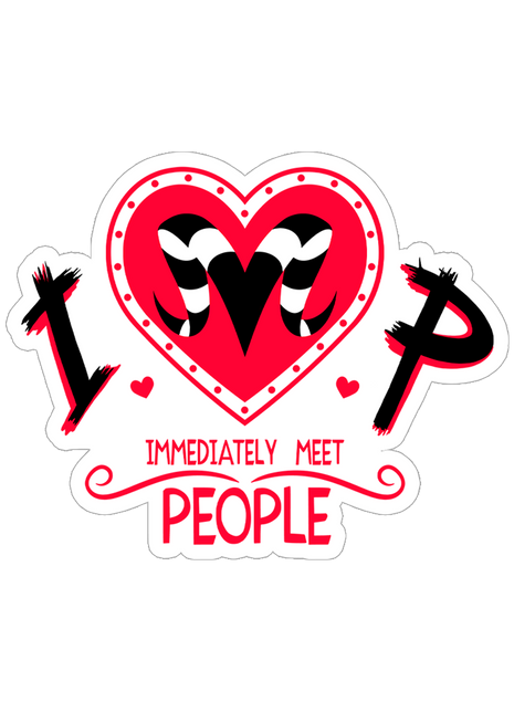 Immediately Meet People Sticker *LIMITED STOCK*