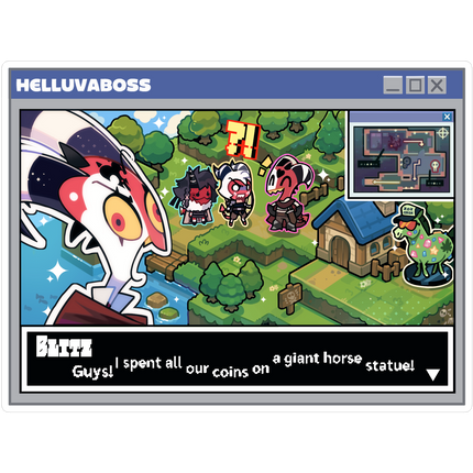 Helluva Boss: Imps & Imbeciles Sticker Pack *LIMITED STOCK*