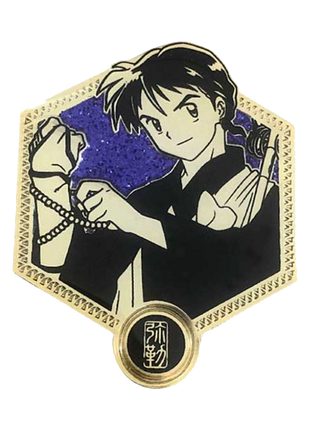 Miroku - Golden Series - 1st Edition Inuyasha Enamel  Pin *LAST CHANCE*