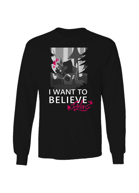 Long Sleeve Shirt - I Wanna Believe In Love *PRE-ORDER*