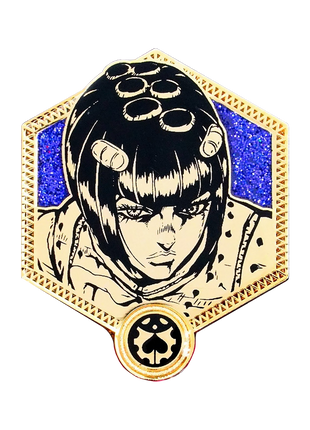 Golden Bruno: Jojo's Bizarre Adventure Collectible Pin *LAST CHANCE*