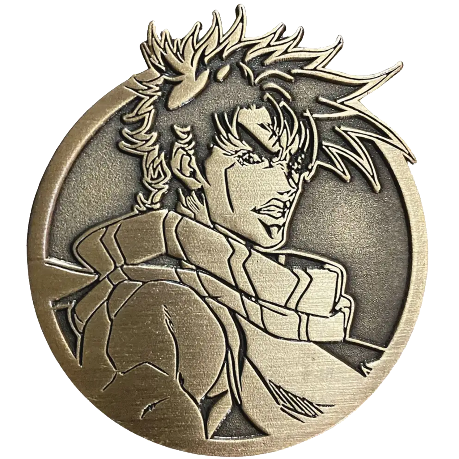 Jojos Bizarre Adventure Joseph 10th Ltd Ed Emblem Pin *LAST CHANCE
