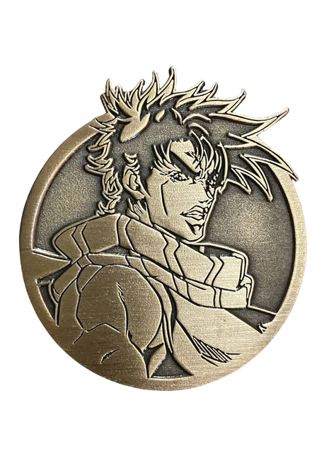 Jojos Bizarre Adventure Joseph 10th Ltd Ed Emblem Pin *LAST CHANCE*