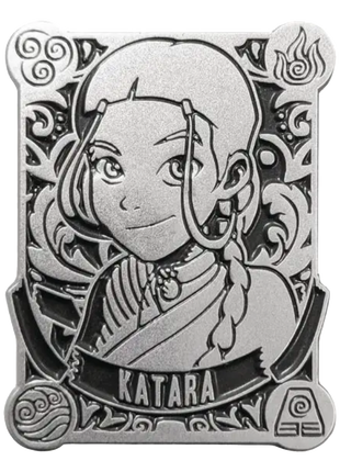 Avatar the Last Avatar Silver Badge Katara Pin *LAST CHANCE*