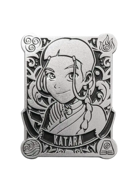 Avatar the Last Avatar Silver Badge Katara Pin *LAST CHANCE*