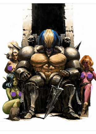 Killgar of Killgaria by Don Greger - Poster Print