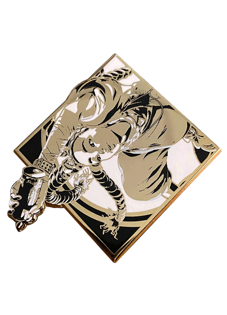 ZMS 10th Anniversary: Kimberly - Street Fighter 6 Pin