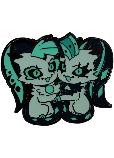 Kitty Glitz + Glam - Enamel Pin *LIMITED STOCK*