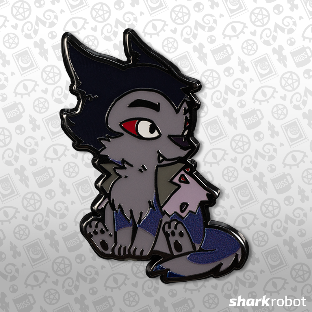 Kitty Vortex - Enamel Pin *LIMITED STOCK* – Shark Robot