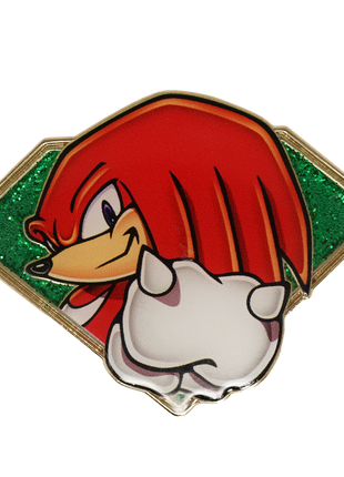 Golden Series 2: Emerald Knuckles - Sonic The Hedgehog Pin