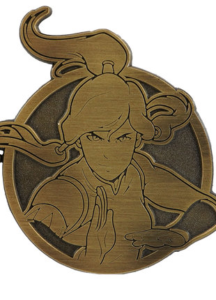 Legend of Korra - Korra Emblem Antique Gold Pin *LAST CHANCE*