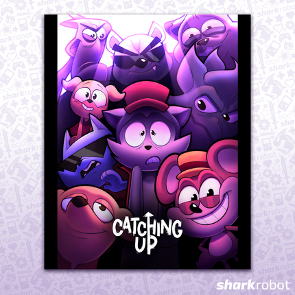 Catching Up Group Poster Print