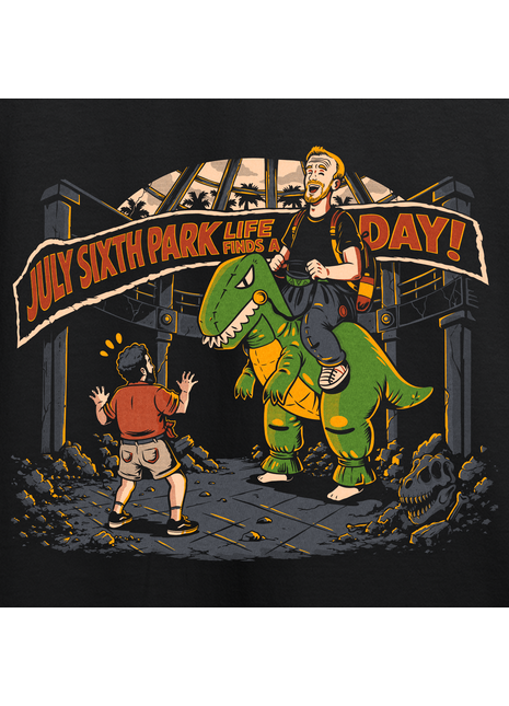 July Sixth Park Life Finds A Day T-Shirt *PRE-ORDER*