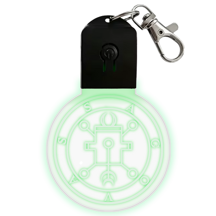 Vassago Sigil - Light Up Acrylic Keychain *LIMITED STOCK*