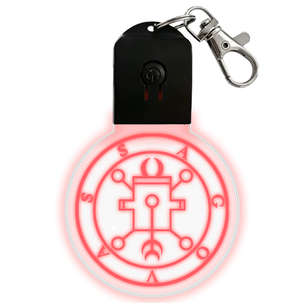 Vassago Sigil - Light Up Acrylic Keychain *LIMITED STOCK*