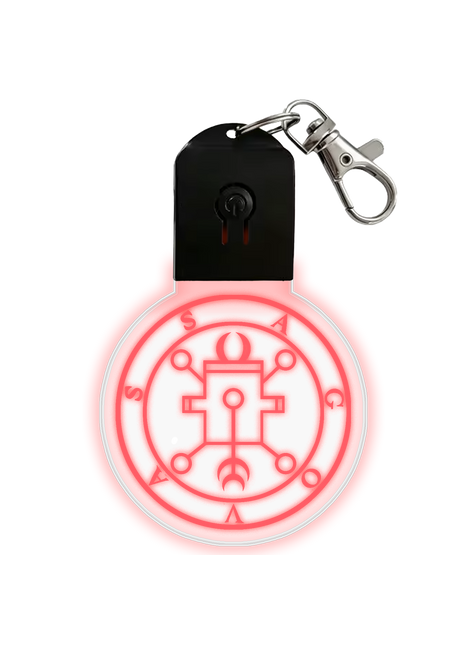 Vassago Sigil - Light Up Acrylic Keychain *LIMITED STOCK*