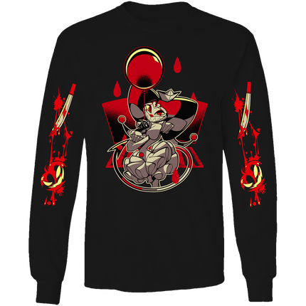 Long Sleeve Shirt - Fizz Halloween Slasher w/Printed Sleeves *LAST CHANCE*