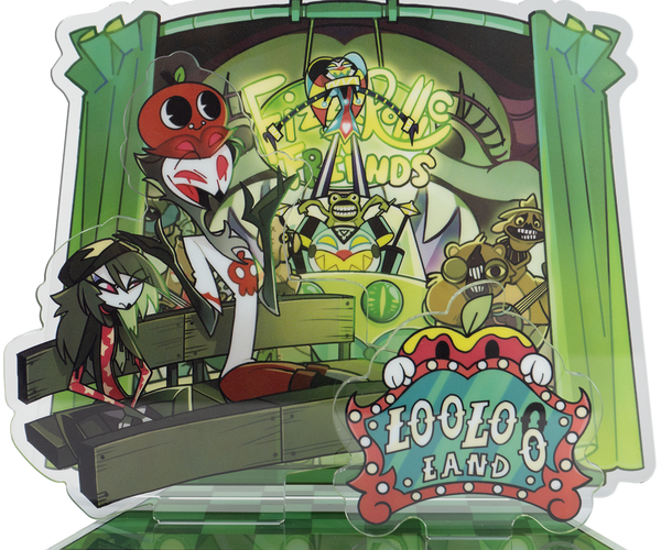 Fizz and Friends - Loo Loo Land Standee *LIMITED STOCK* – Shark Robot