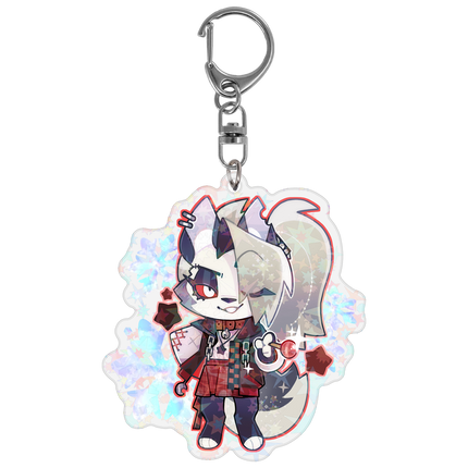 Loona - Cozy Winter - Holographic Keychain *LIMITED STOCK*