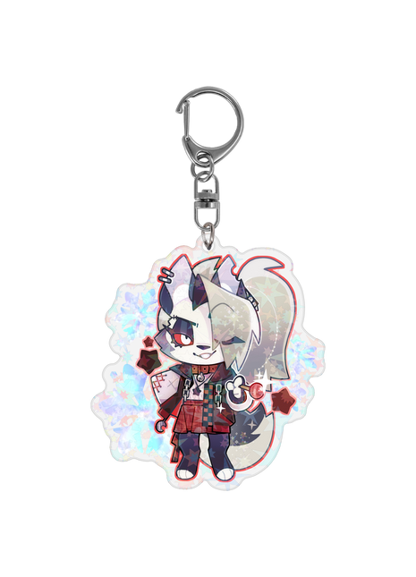 Loona - Cozy Winter - Holographic Keychain *LIMITED STOCK*