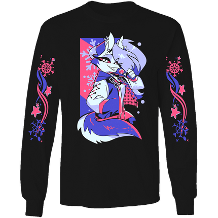 Long Sleeve Shirt - Loona - Cozy Winter w/Printed Sleeves *PRE-ORDER*