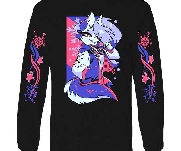 Long Sleeve Shirt - Loona - Cozy Winter w/Printed Sleeves *PRE