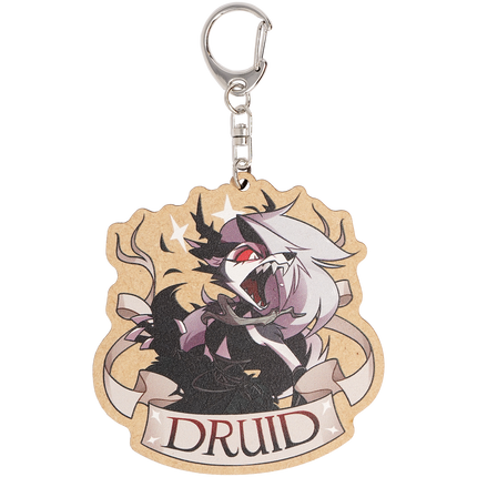 Druid Loona - Wooden Keychain *LIMITED STOCK*