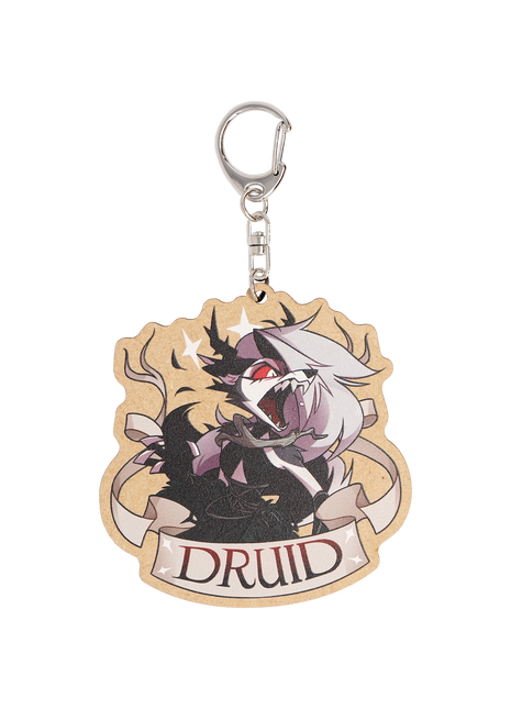 Druid Loona - Wooden Keychain *LIMITED STOCK*