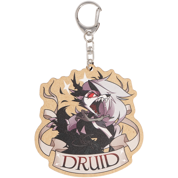 Druid Loona - Wooden Keychain *LIMITED STOCK* – Shark Robot