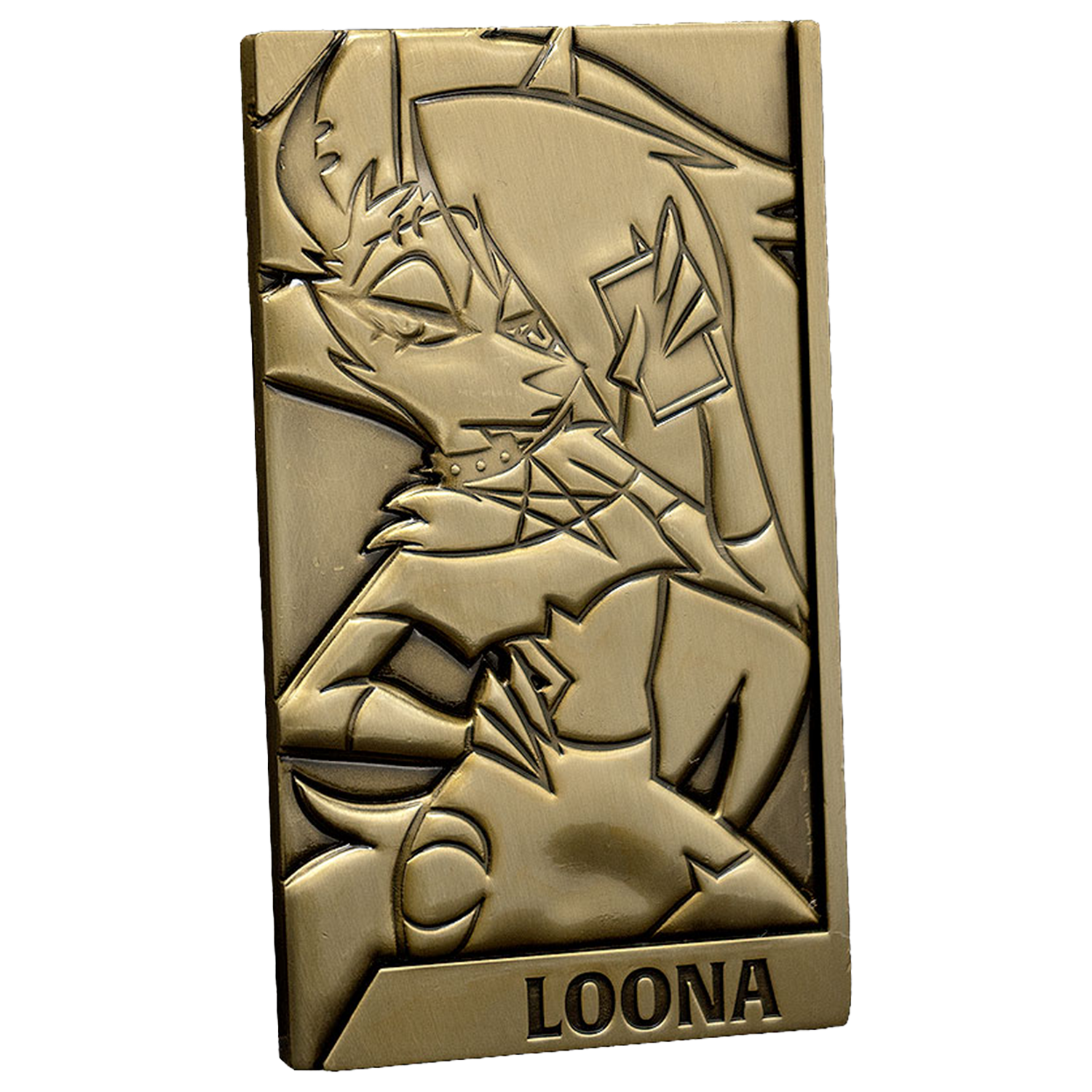 Loona Gold Plated Metal Collectible Card *FINAL SALE*