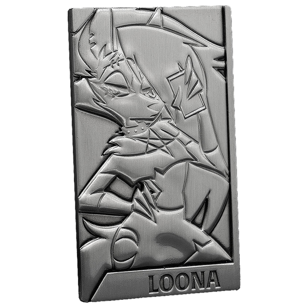 Loona Silver Plated Metal Collectible Card *FINAL SALE* – Shark Robot