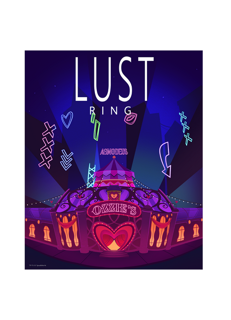 Lust Ring National Park Style Poster *LIMITED RUN*