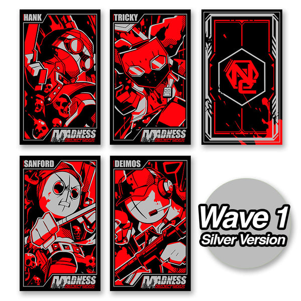 MADNESS: Project Nexus - Metal Card Set Series 1 Wave 1 Silver