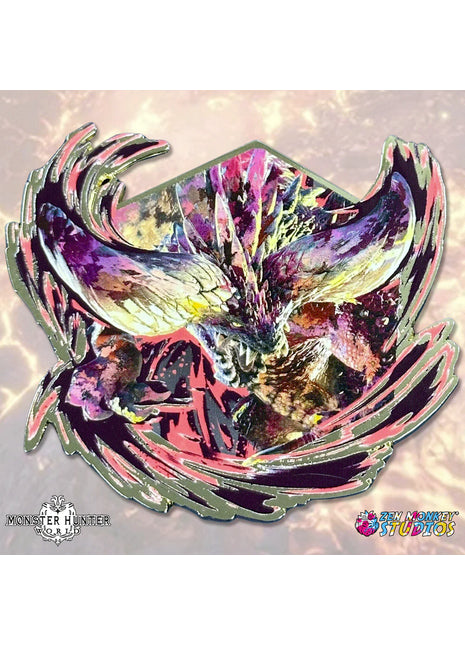 Painterly Series: Nergigante - Limited Edition Pin