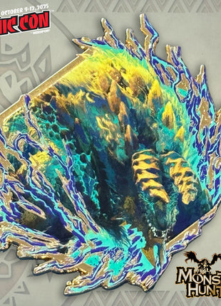 Painterly Series: Zinogre - Limited Edition Pin