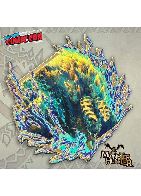 Painterly Series: Zinogre - Limited Edition Pin