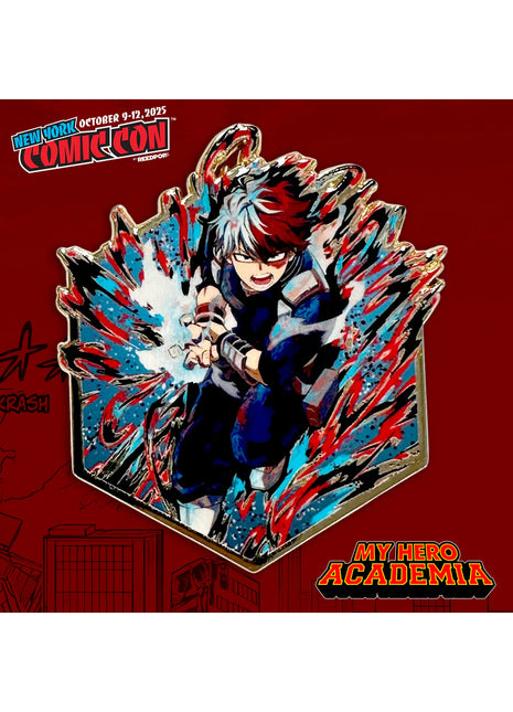Painterly Series: Todoroki - NYCC 2025 - Limited Edition Pin