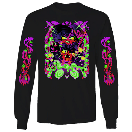 Long Sleeve Shirt - Moxxie + Millie Halloween 2024 w/Printed Sleeves *LAST CHANCE*