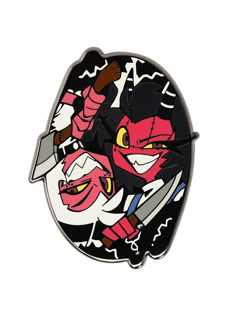 Moxxie & Millie - Halloween Slasher - Glow Pin *PRE-ORDER*