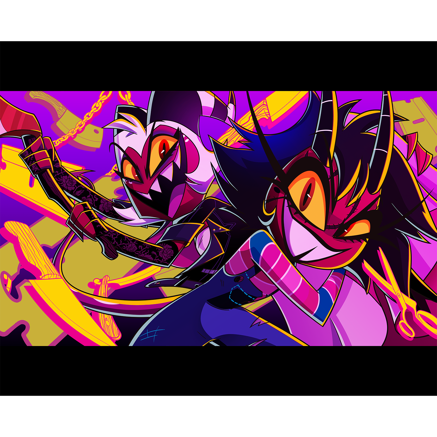 【再値下げ】ヘルヴァボス summer ストラス 3点セット Helluva Boss - OFFICIAL STORE – Shark Robot